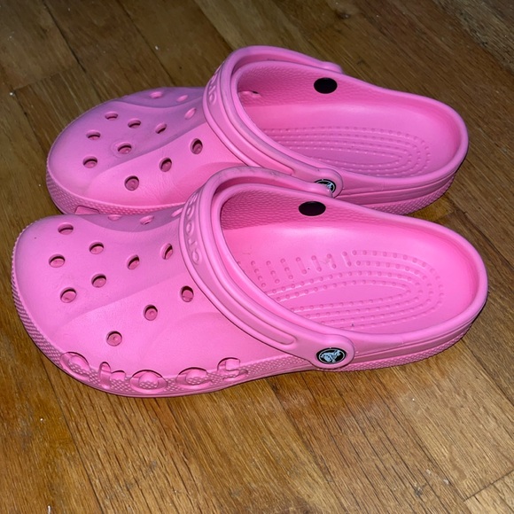 Pink Women’s Crocs, size 10 - Picture 2 of 3